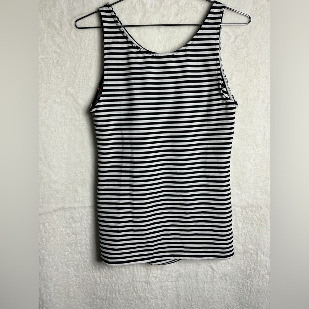 by MOTHERHOOD Black and White Tank Top SIZE M - Picture 4 of 9